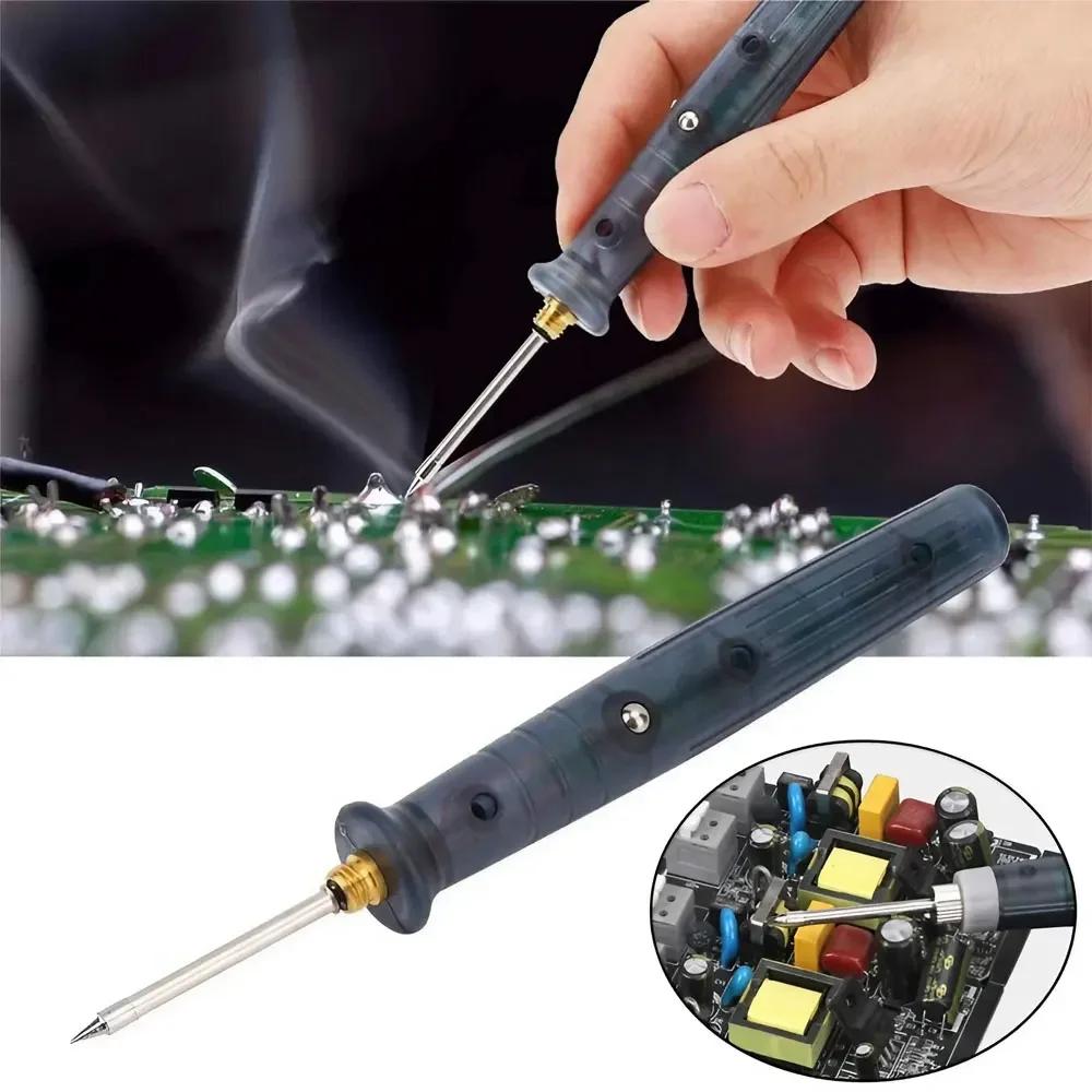 STONEGO Mini USB Soldering Iron 5V 8W Fast Heat Up Precise Tip for Hobbyists SMD Soldering