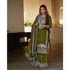 Dame Klar til bruk Salwar-drakt Indisk festantrekk Salwar Kameez Sharara-sett SC-2195