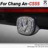 For Changan Cs55 Plus 2020-2022 Modified Front Rear Logo Cover Decorative Diamond Emblem Sticker Car Tuning Parts Accessories