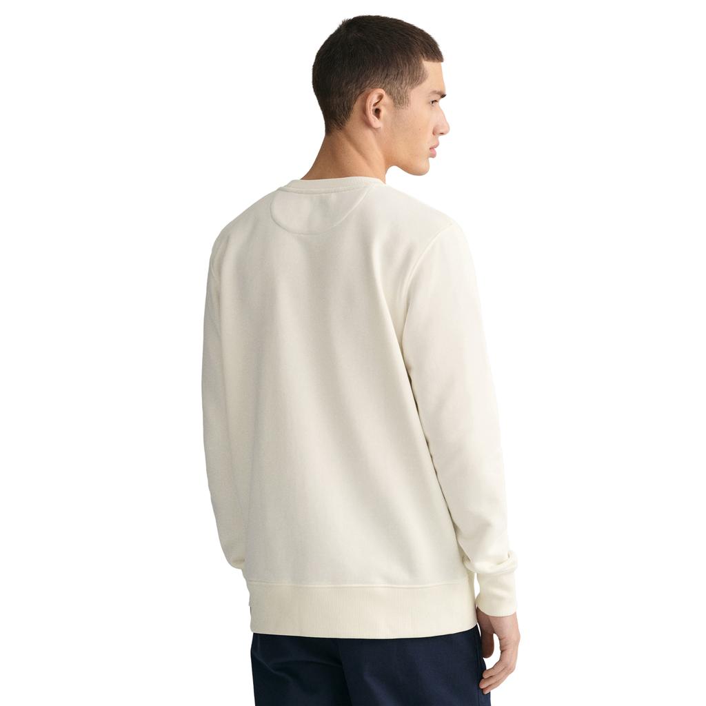 Gant Unisex Adult Archive Shield Embroidered Crew Neck Sweatshirt
