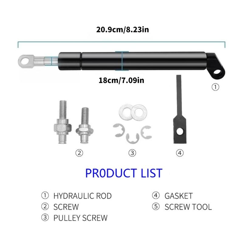 Tailgate Hydraulic Support For D40 Pickup Quick Setups Tailgate Assist Shock Rear Tailgate Struts