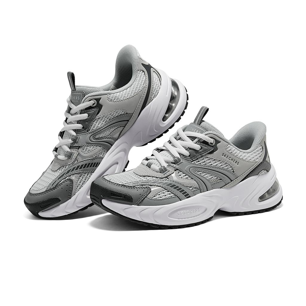 Skechers Cushioning Fashion Trend Low-Top Casual Dad Shoes Women sneakers 177611-GRY