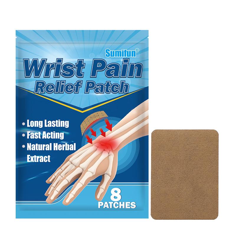 

Sumifun Wrist Health Care Patch 8 пластырей/сумка для облегчения боли на запястье