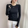 2025 New Autumn/Winter Women’s Warm Velvet Long Sleeve Base Shirt
