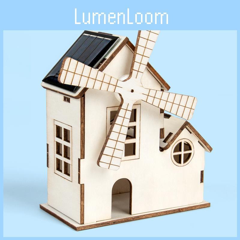 Science Experiment Solar House Diy Kit For Kids Educational Physics Toy
