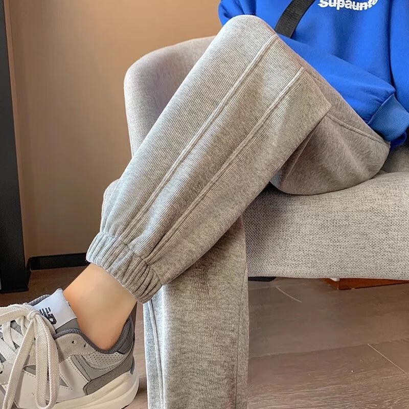 Langsha Women's Fleece-Lined High-Waist Joggers