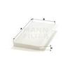 MANN FILTER Filtre D'habitacle CU5366