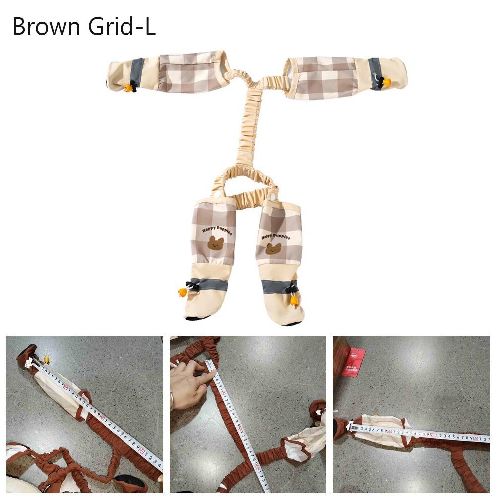 Vollbein-Schutz Haustier Spaziergang Ausgehosen Verstellbare Hunde Stiefel Leggings Frühling Sommer