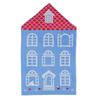 Marushin Towel Moomin House Nap H115 X W70cm Children's Blanket, Time, 03, Approx.