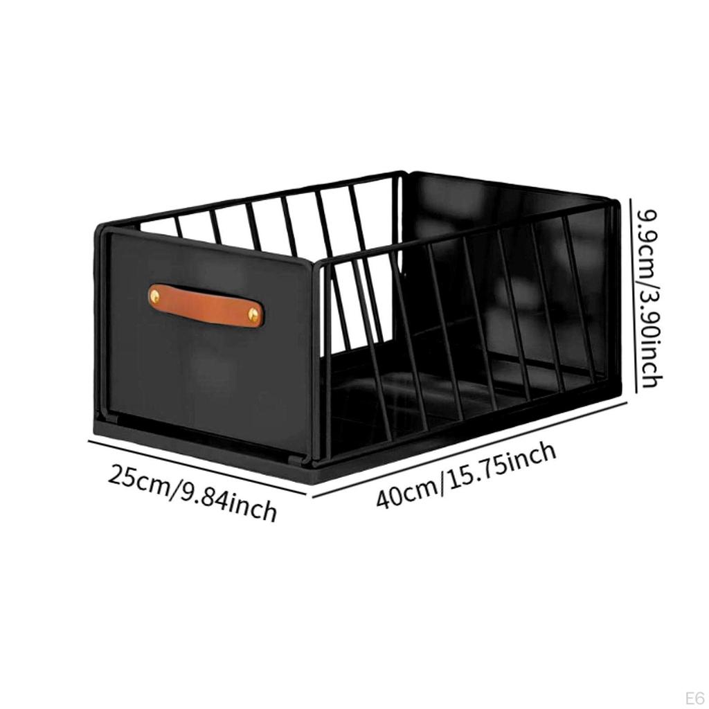 Pull Out Cabinet Organizer Slide Drawer Carbon Steel Portable Sliding Mesh Basket for