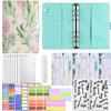 A6 Leaf Macaron Diary: Creative PU Binder for Event Planning and Business