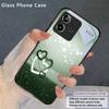 Warm and Romantic Love For Redmi Note 8 9 9S 12S 10 Pro 11 12 13 Pro+ 14 Pro K60 Ultra 13C 14C A3 12 13 Black Glass Phone Case