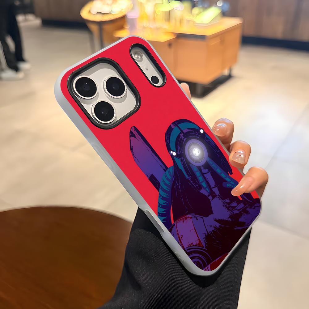 N7 Mass Effect Phone Case For IPhone 17 Air 16 E 15 14 Plus 13 12 11 Pro Max Jelly 2 In 1 Protective Case