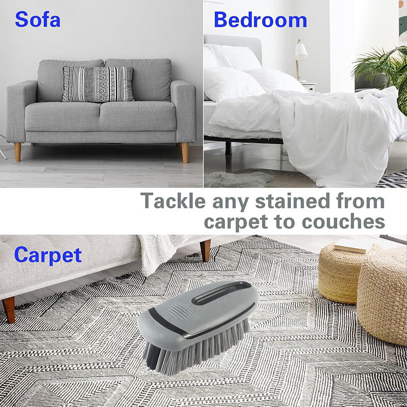 For Cleaner Car Carpet Brush Auto Scrubbing Brush Carpet Stain Remover Auto Seat Cleaner Bristle Rug Cleaner For Vehicle Truck