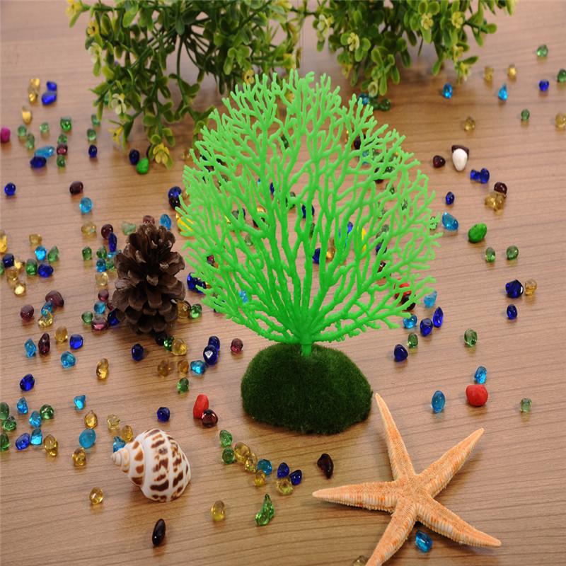 Gorgeous Color Coral Tree Shape Aquarium Decoration Artificial Coral Fish Tank Resin Ornaments