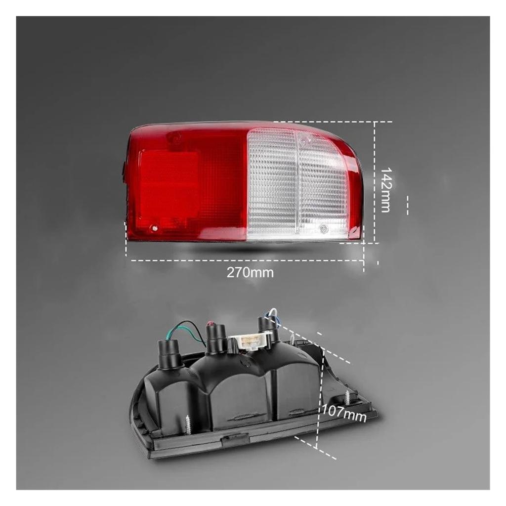 Lămpi spate de frână pentru Hillix Mk4 1997-2005 Lămpi spate 1 pereche Lămpi spate