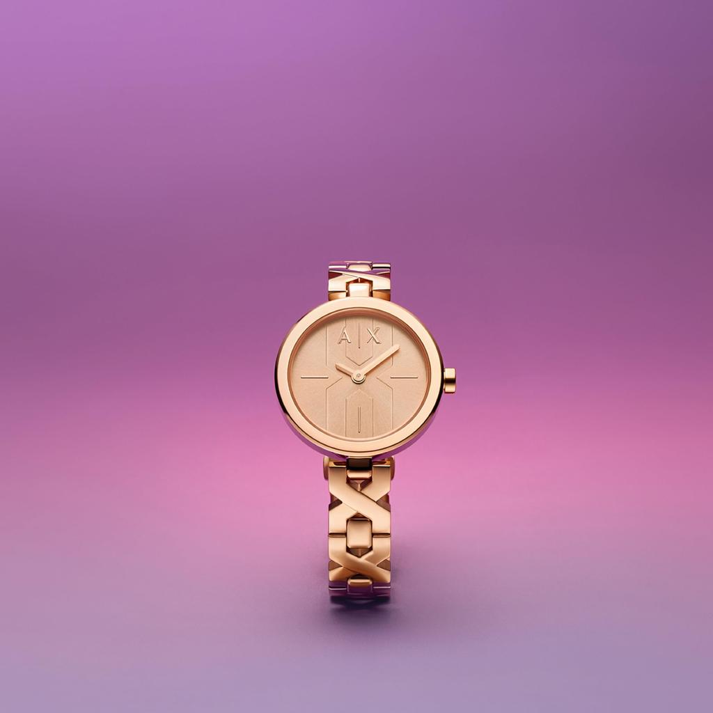 Armani Exchange AX5832 Rose Gold Watch AX Women's