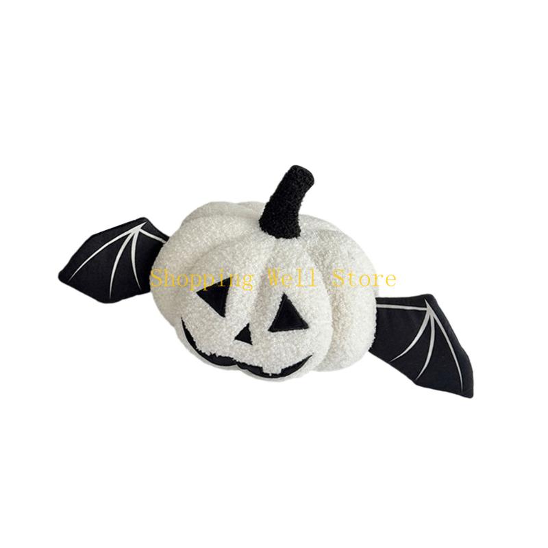KX4B Halloween Pumpkin Pillow Stuffed Doll Pillow Cushion Seasonal Accent For Party Living Space Celebration