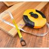 31GJ Portable Fiber Tape Measuring Tape with Double Sided Scales Soft Ruler Roll