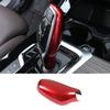 For BMW 7 Series 2016- Bright Red Gear Shift Knob Shifter Lever Trim 1PCS
