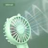 Handheld Fan Portable Small Cooling Fan USB Rechargeable Eyelash Silent Cooler Handheld Fan Mini USB Charging Desk Portable