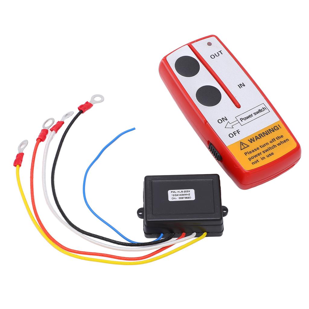  Winch Wireless Remote Control   Kit with Receiver 12V 24V for Truck   ATV SUV