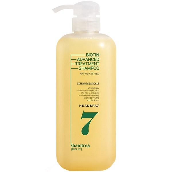 

Шампунь от выпадения волос Head Spa 7 Biotin Advanced Treatment, 740 г, 1 корейский уход за волосами