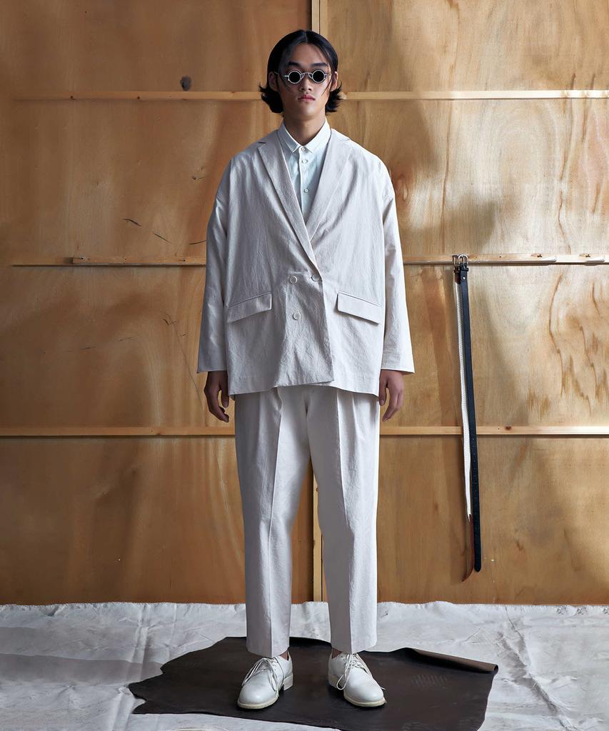 Ease Wrinkle Jacket_Ivory