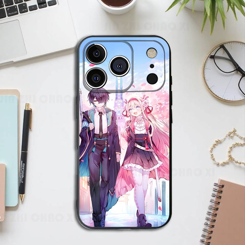 

Animation O-Orun Silicone Soft Phone Case For IPhone17 16 15 14 13 12 11 Pro Max Plus X XR SE Cover iPhone17pro