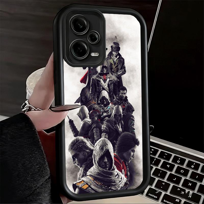 Phone Case for Xiaomi Redmi Note 15 14 13 Pro Plus A-Assassins Game Creed Shell 12S 11 11S 11T 5G 14S Soft Silicone Funda
