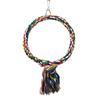 Parrot Cotton Rope Hanging Swing: Climbing & Biting Toy for Small and Medium Birds
