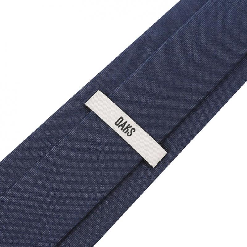 Daks Silk Blend Solid Cubic One Point Slim Tie Dmg1acf1216n1