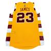 Adidas X NBA Collaboration LeBron Cavaliers Simple Comfortable Fashion Sleeveless Basketball Jersey Unisex Jersey Yellow 7412A-3CR-K92581