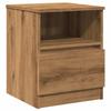 VidaXL Bedside Table Artisan Oak 40x40x50 Cm Engineered Wood, Bedside Cabinet, Side Table, Bed Cabinet, 856500
