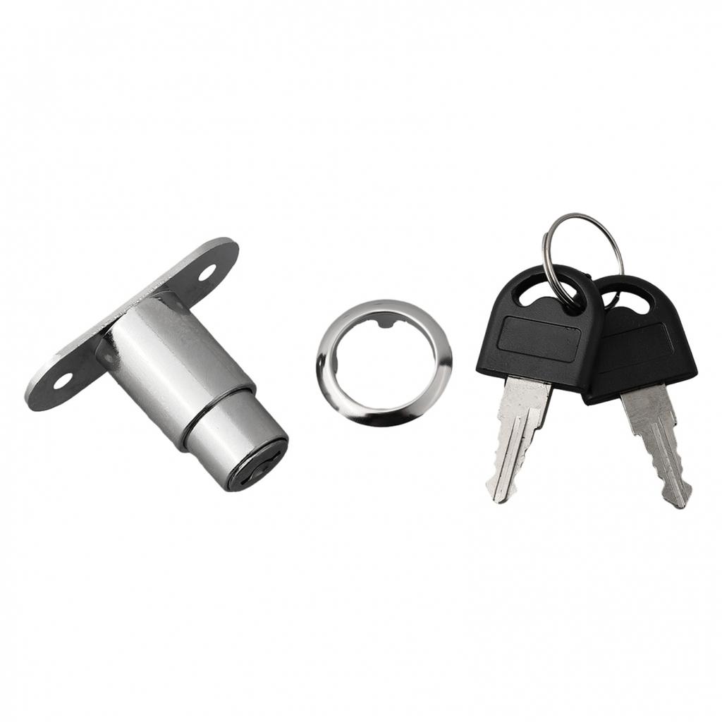 Door Latch Single Open Security Stainless Steel 1pcs