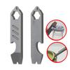 New TC4 Alloy Pry Bar Bottle Opener Hexagonal Keys EDC Outdoor Tools Multifunctional Equipment Camping Portable Strong Hardnes