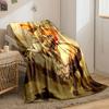 Napoleon Riding Horse Blanket bedroom Blanket for Livingroom Couch lunch break Soft throw for Friend's festival Gift