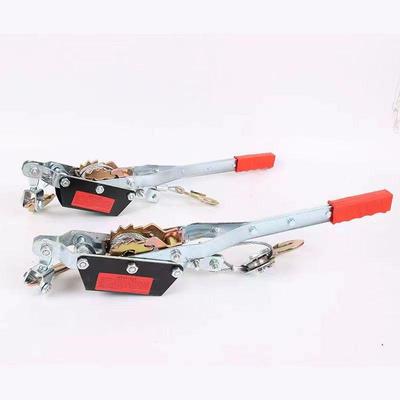 Hand-Operated Ratchet Wire Rope Tightener, 1-2 Ton Capacity