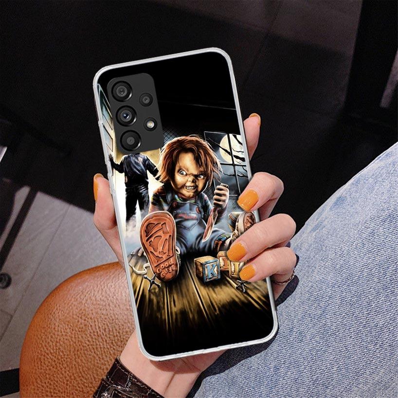 Chucky Child's Play Phone Case For Samsung Galaxy A17 A16 A15 A14 A13 A57 A56 A55 A54 A53 A37 A36 A35 A34 A33 A26 A25 A24 A23 Ga