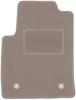 Beige Driver's Mat For: Ford Fusion Hatchback (2005-2012)
