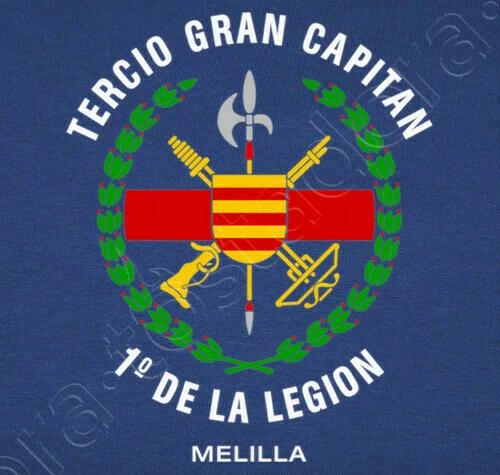 

Tercio Gran Capitan 1 De La Legion Spanish Foreign Legion TShirt Summer Cotton ONeck Short Sleeve Mens T Shirt New S3XL 4XL