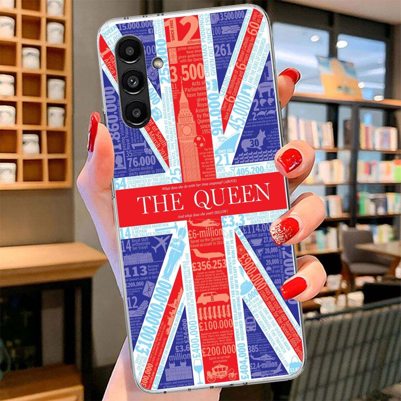 Union Jack England UK Flag Phone Case For Samsung Galaxy A17 A37 A57 A16 A26 A36 A56 A15 A25 A35 A55 A14 A24 A34 A54 A13 A23 A33
