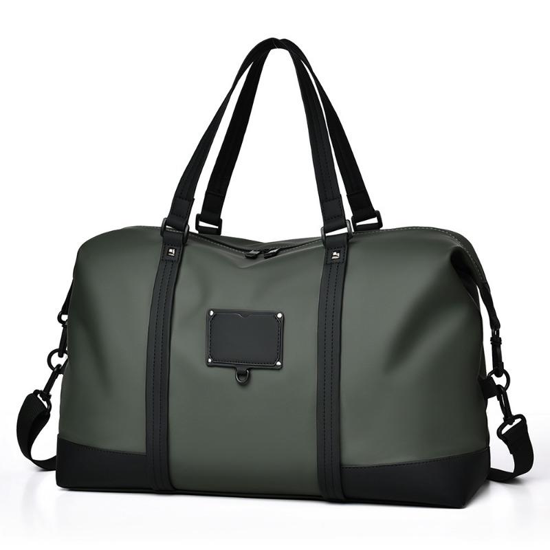 New Travel Bag Men's Portable Fitness Bag Large Capacity Training Bag Leisure Luggage Bag