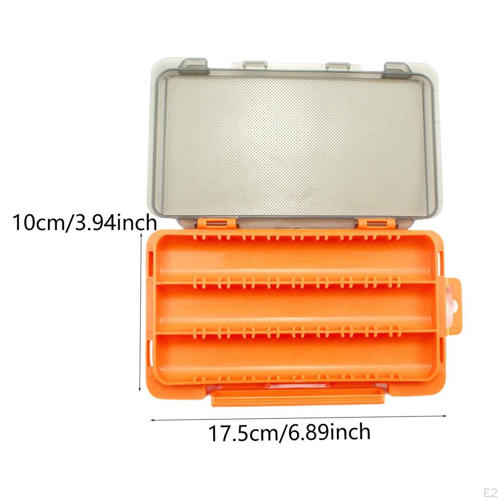 Fishing Tackle Box Storage Case Equipment Durability Compact Practical Accessory