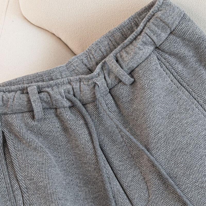 Women's High Waist Wide Leg Drawstring Casual Pants