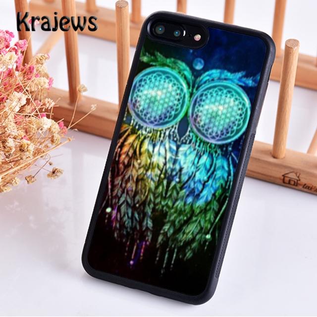 Krajews Bird Owl Nature Predator Phone Case Cover For iPhone 17 Air 16 15 14 Plus 11 12 13 Pro Max Plus Coque Fundas