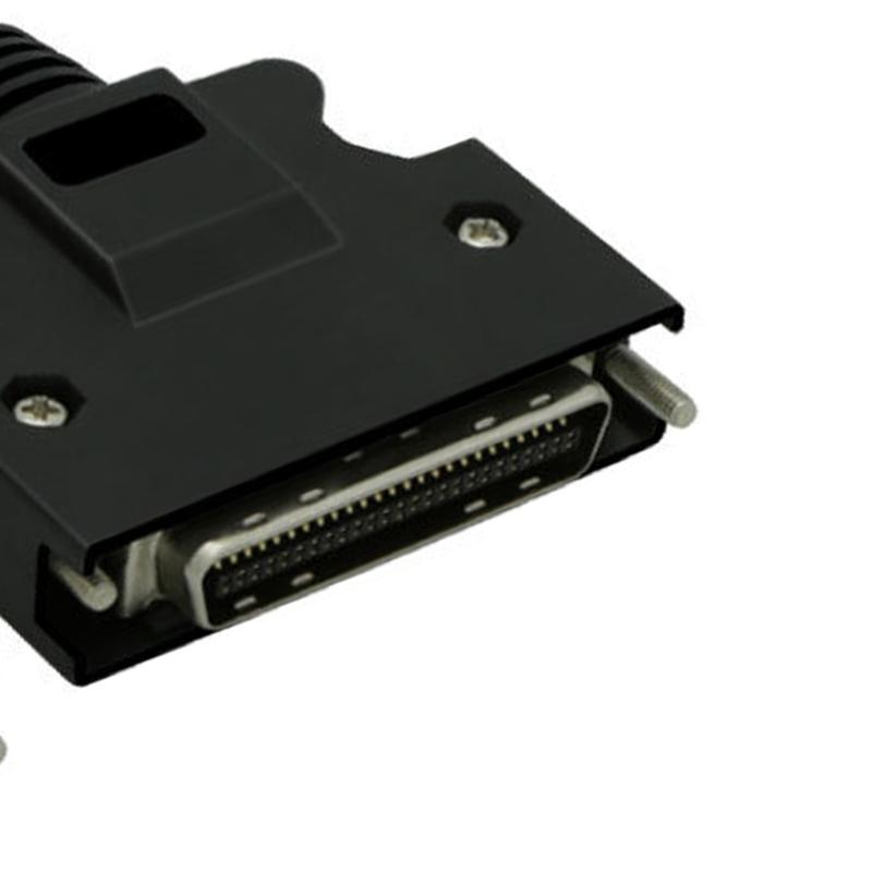 Fast speed Data Transfer Cable for Servo Motors with SCSI50 Interfaces Industrial Automation Equipment PVC Construction