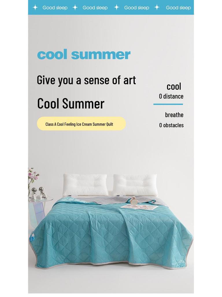 Ice Spring Cool Silk Summer Quilt 2025: Ultra-Soft, Air Conditioning Comfort, Hot Seller