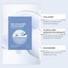 Deep Collagen  Wrinkle Lifting MaskCollagen Mask Bio Collagen Face Mask Collagen Films Deep Hydrating Firming Overnight Hydrogel Mask 4pcs/Box 1ml
