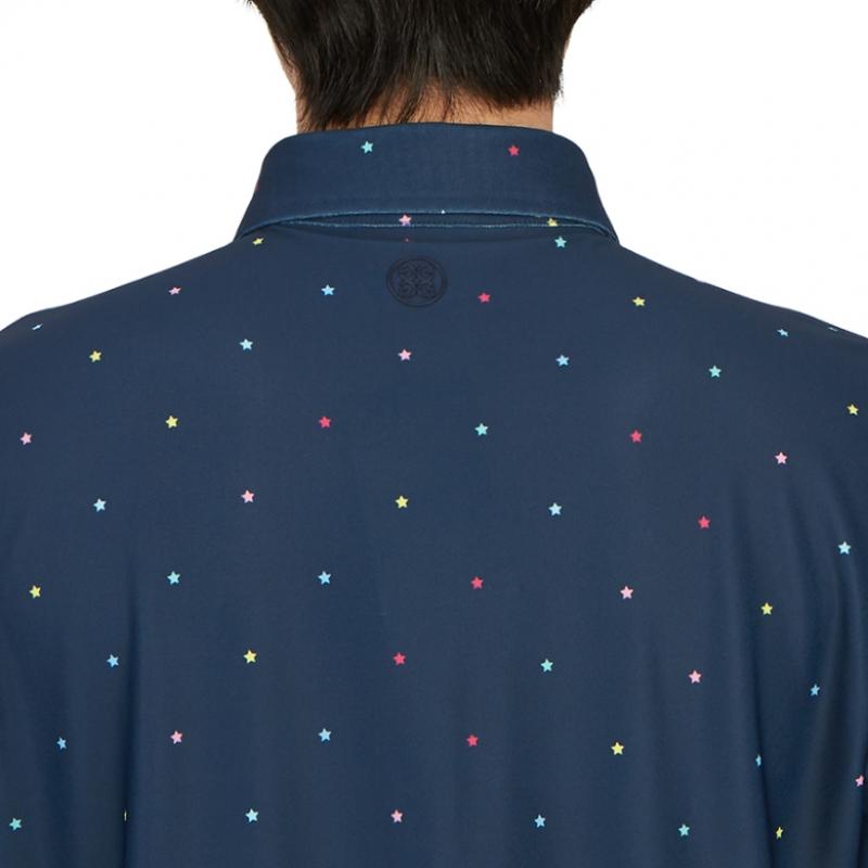 Tricou bărbătesc Galleria G Fore Pore Golfwear cu guler și mânecă scurtă G4mS23k240b TwlT